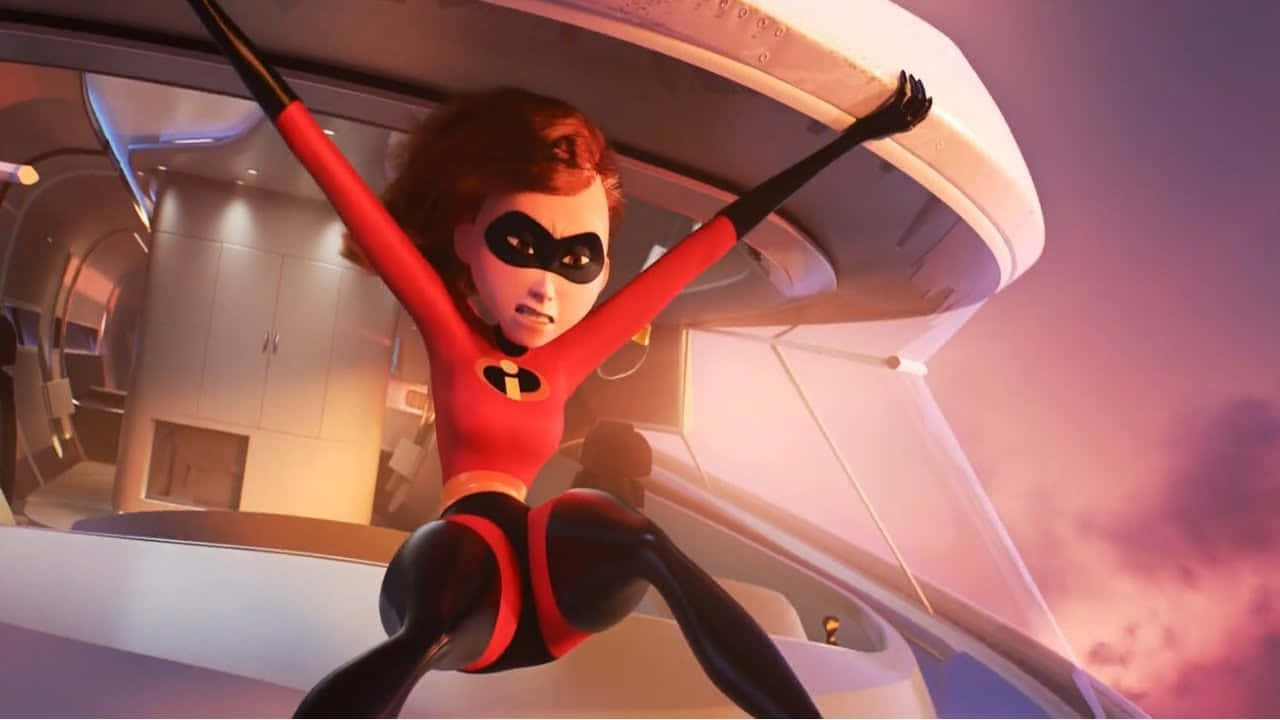 Elastigirl_ Action_ Sequence Wallpaper