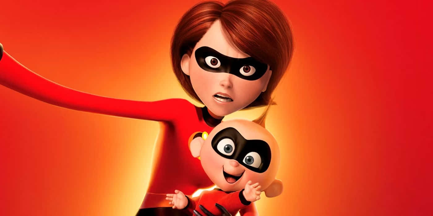 Elastigirland Jack Jack Incredibles Wallpaper