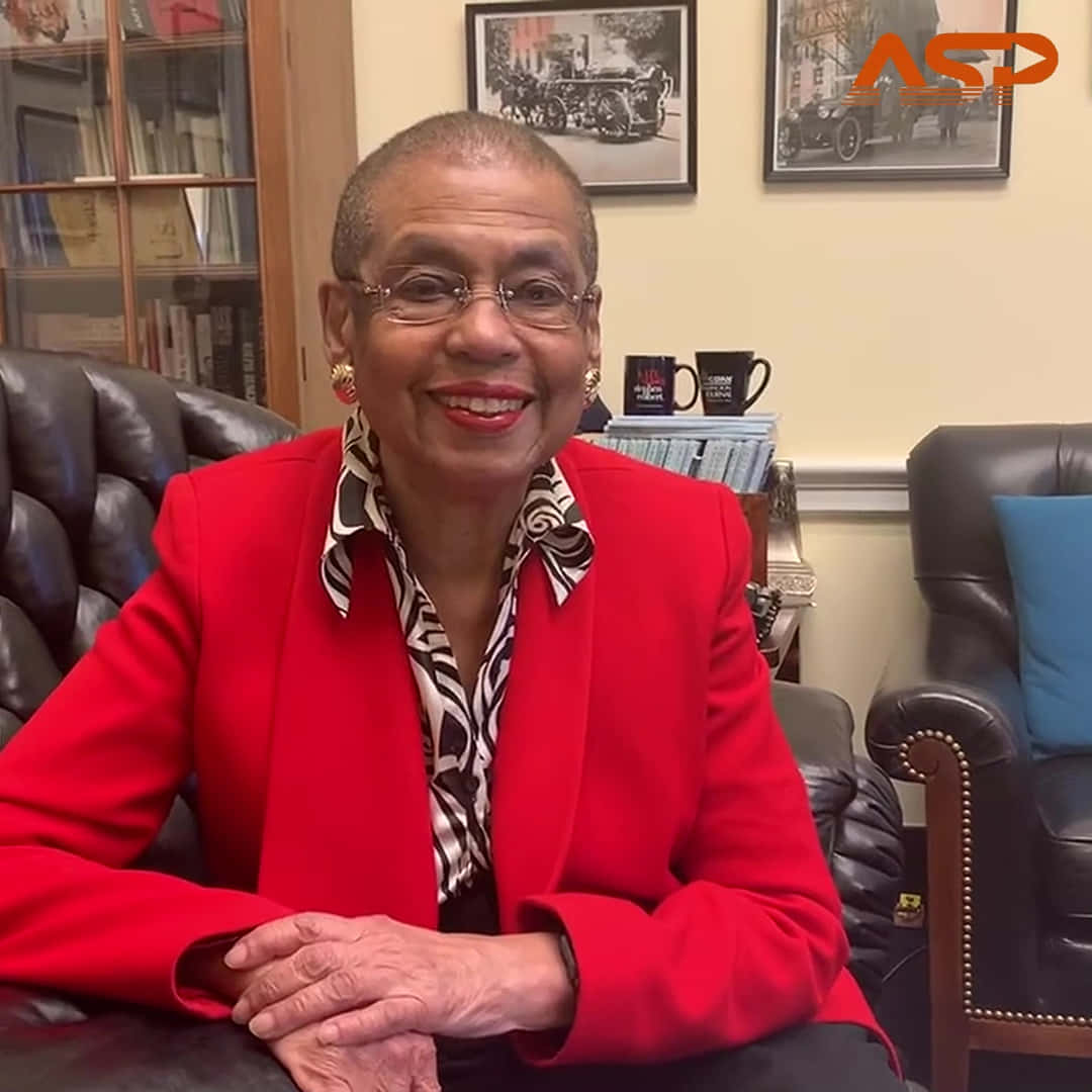 Eleanor Holmes Norton In Red Wallpaper