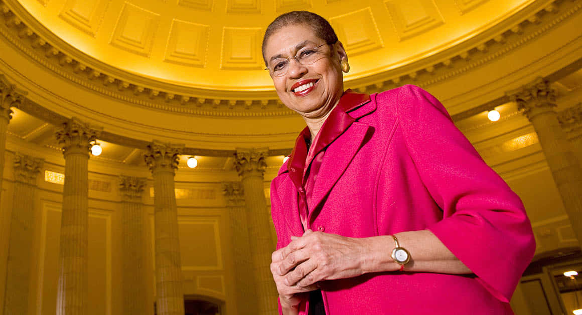 Eleanor Holmes Norton - The Beacon Of American Politics Wallpaper