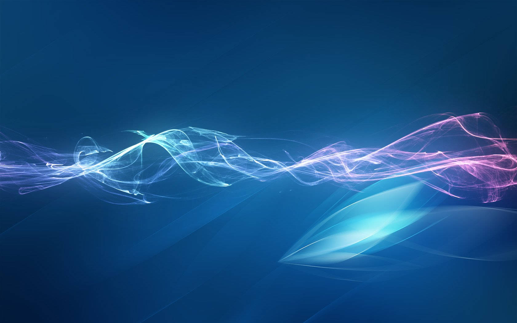 Electric Current Smooth Flow Wallpaper