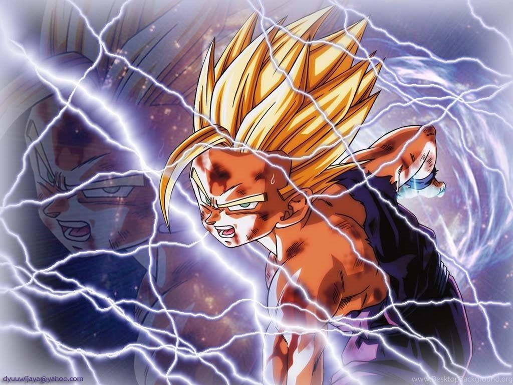 Electric Gohan In Super Saiyan 2 Wallpaper