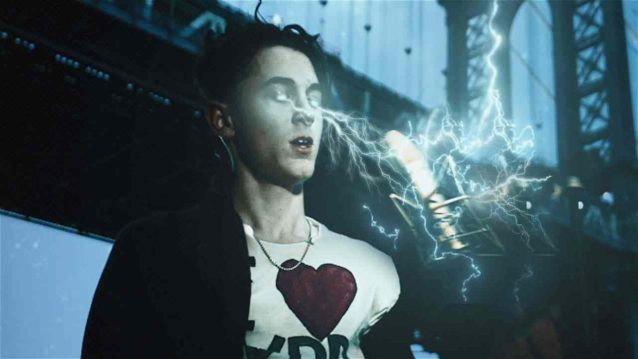 Electric Shock Effecton Man Wallpaper