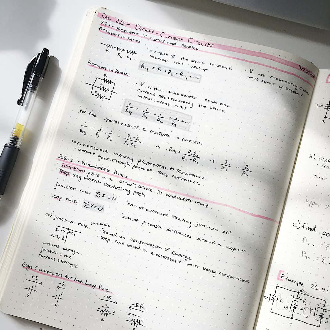 Electrical Engineering Notes D C Circuits Wallpaper