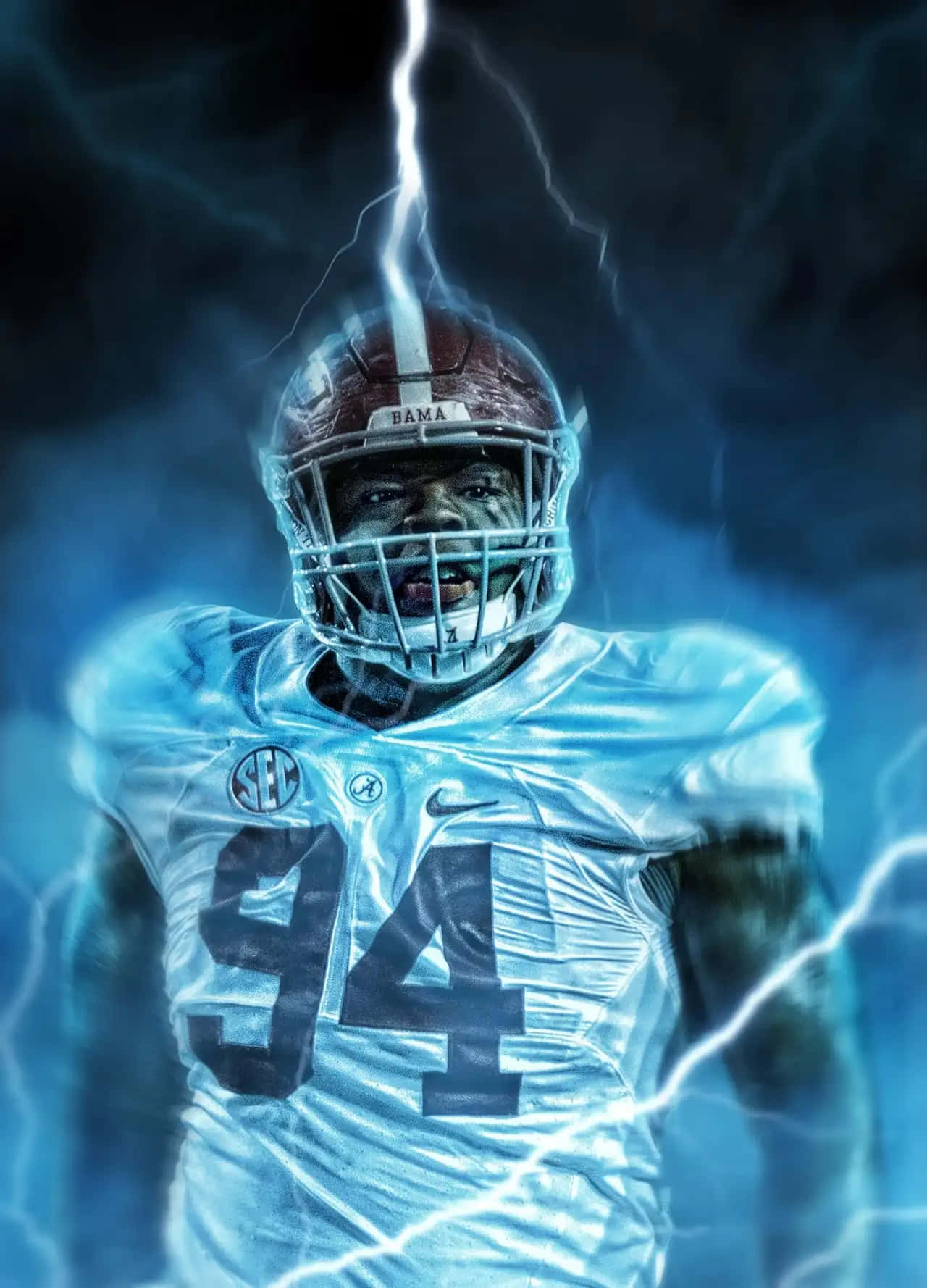 Electrifying Football Player94 Wallpaper