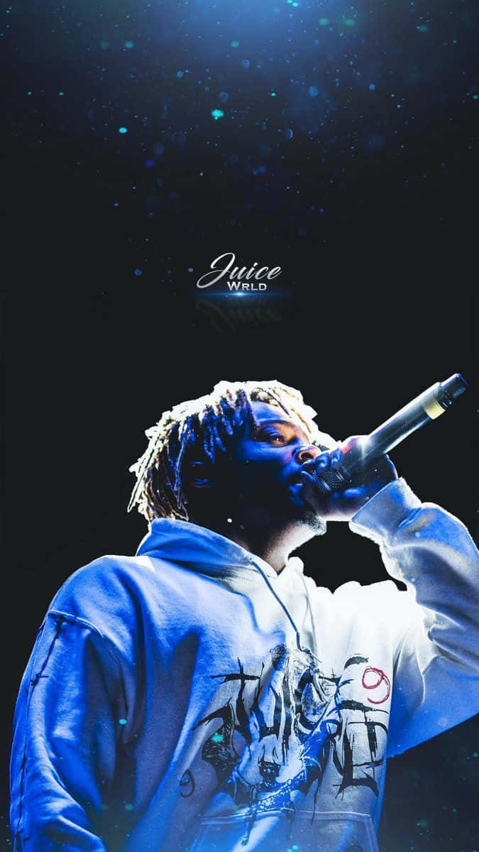 Electrifying Performance Of Juice Wrld Live Wallpaper