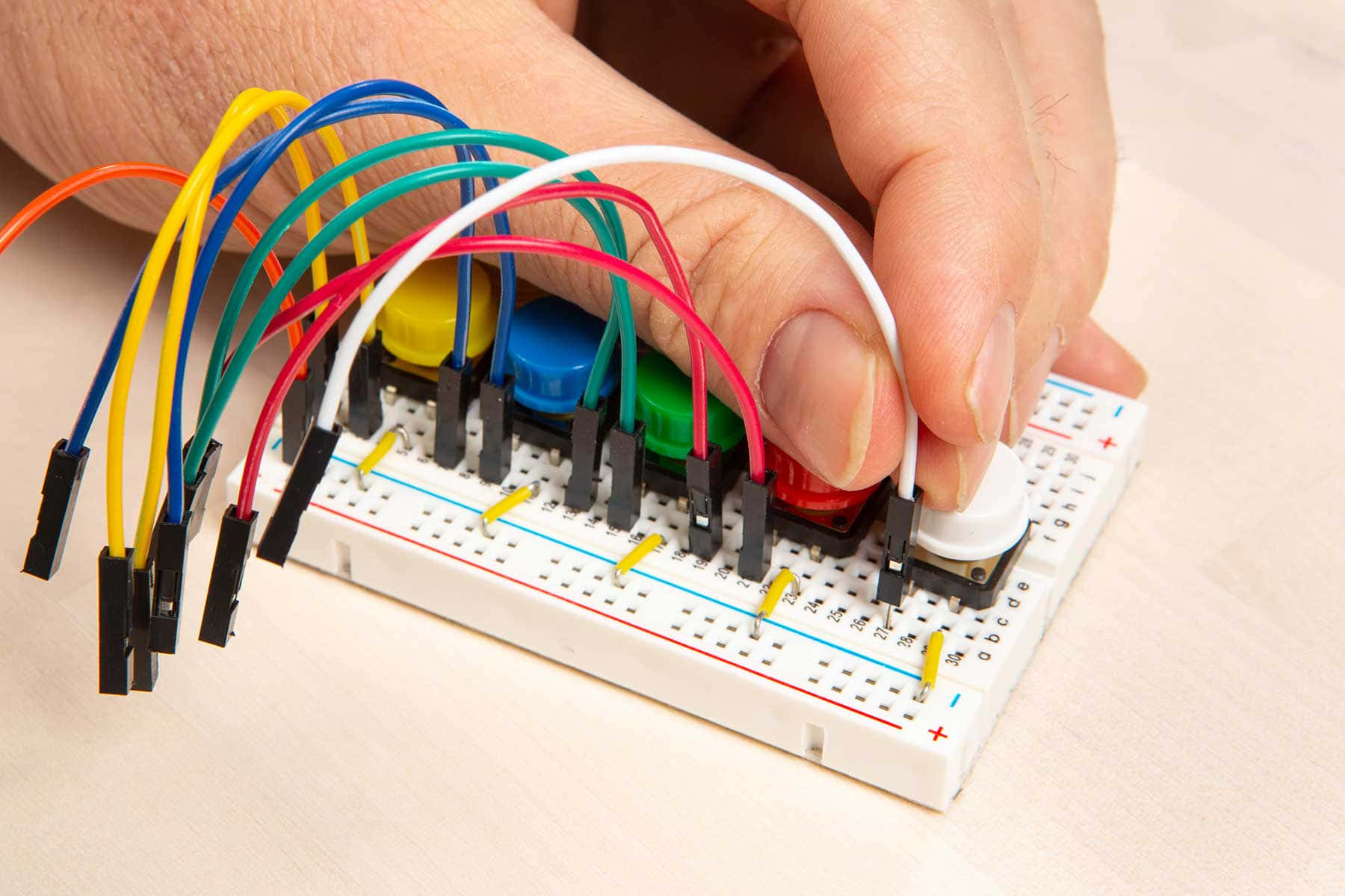 Electronics Project Prototyping Breadboard.jpg Wallpaper