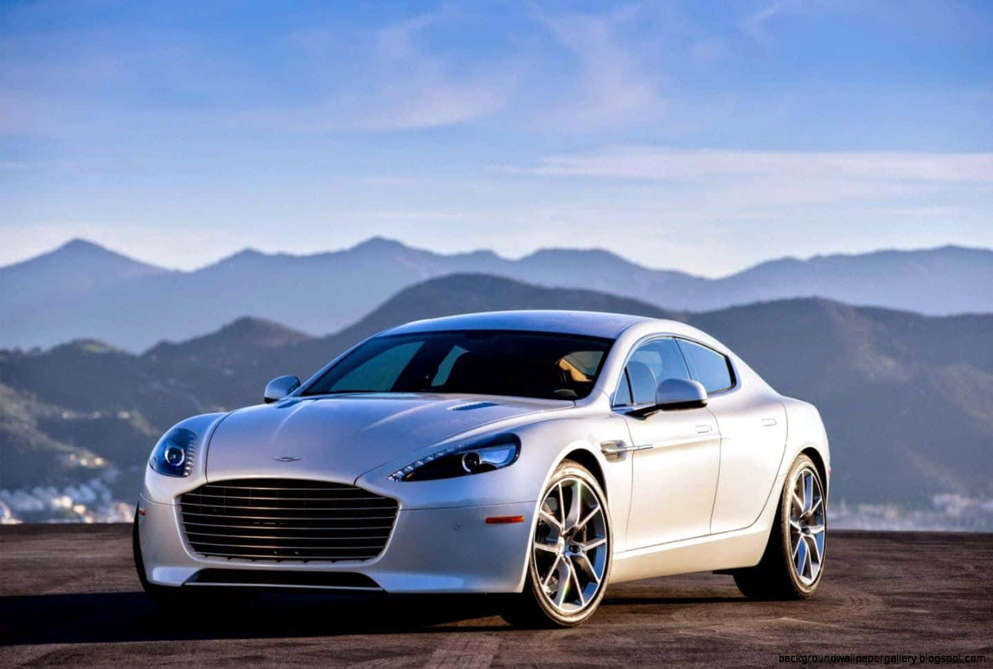 Elegant Aston Martin Rapide S In Action Wallpaper