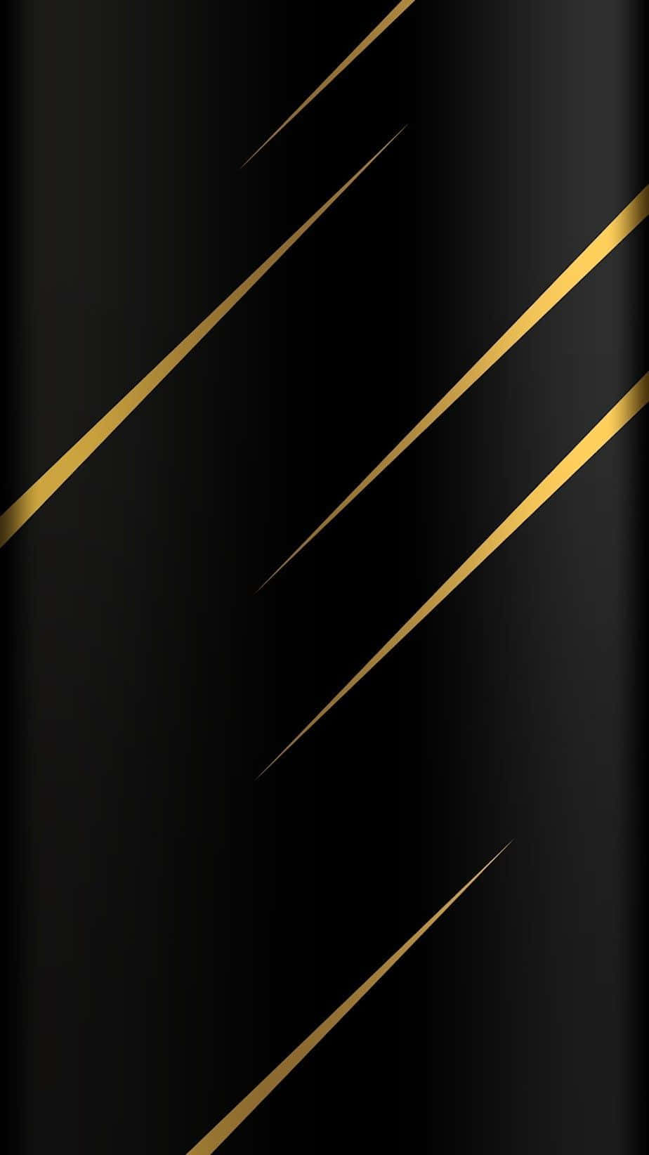 Elegant Black & Gold Wallpaper