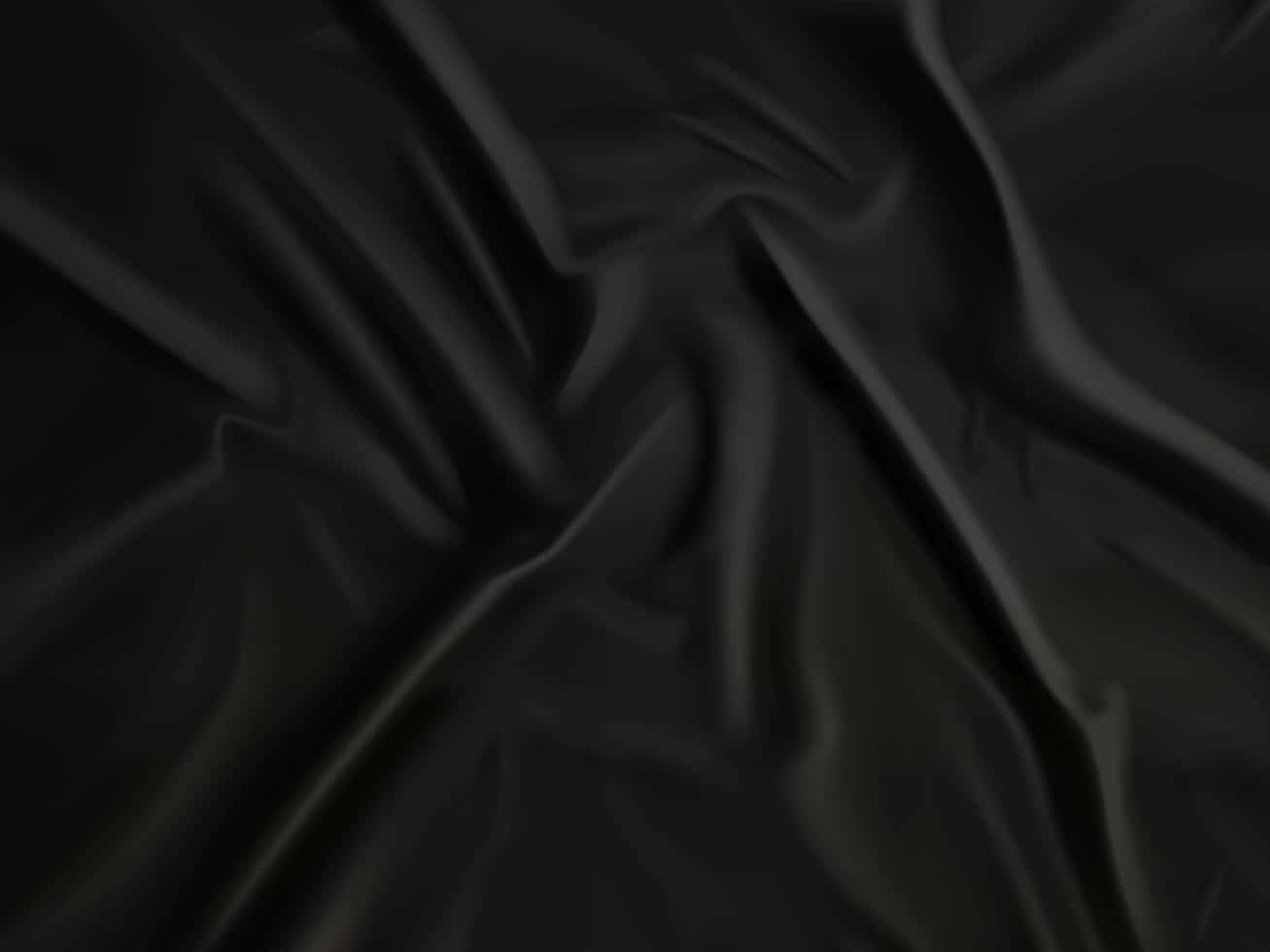 Elegant Black Silk Texture Wallpaper