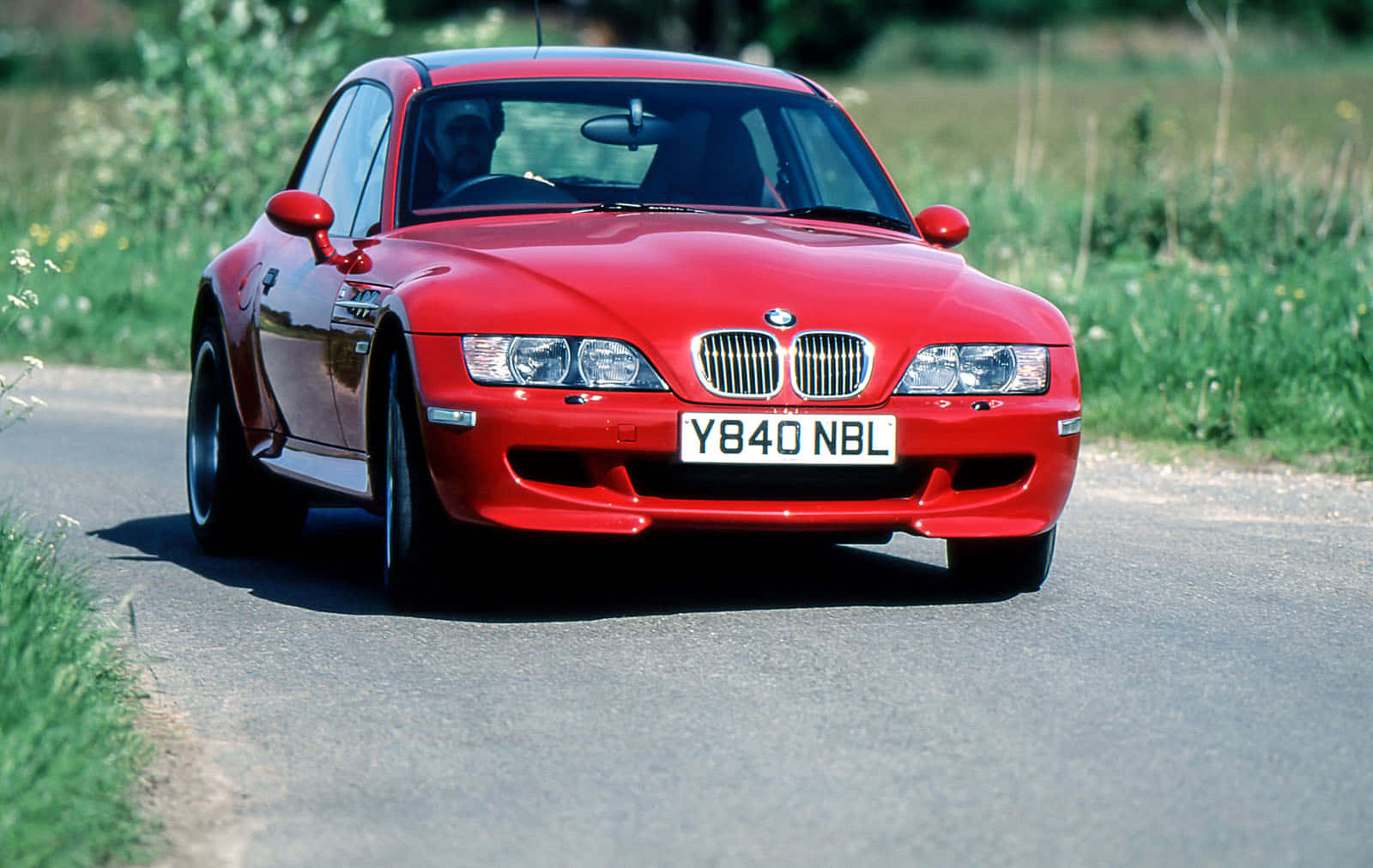 Elegant Bmw Z3 Roadster In Nature Wallpaper