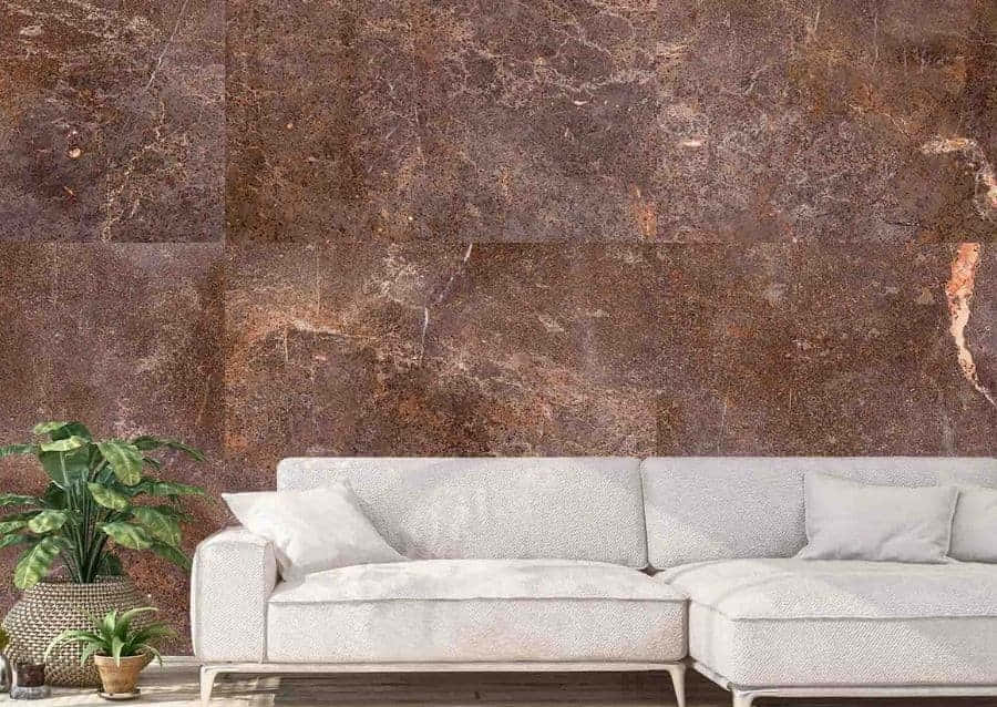 Elegant Brown Marble Texture Wallpaper