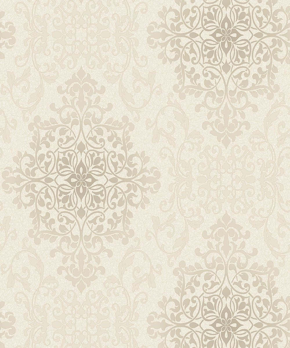 Elegant Cream-colored Abstract Background Wallpaper