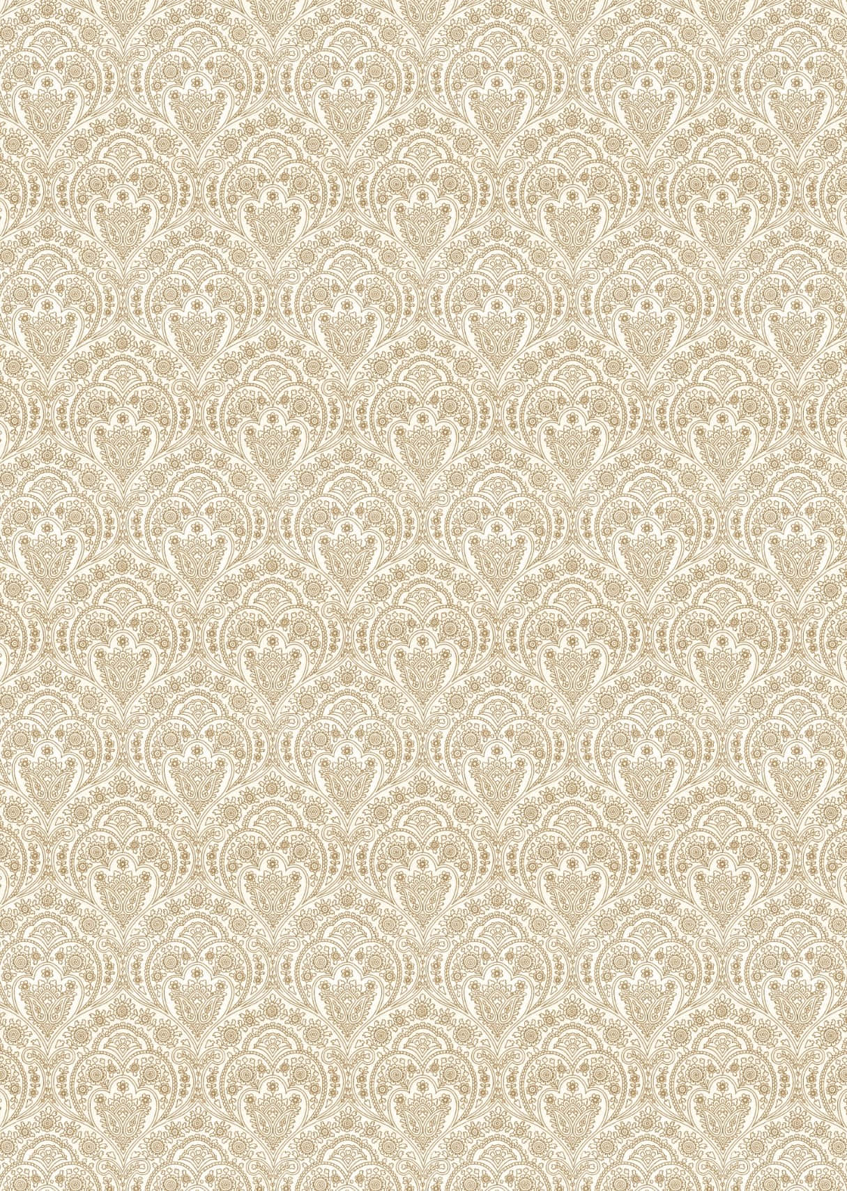 Elegant Damask Pattern Texture Wallpaper