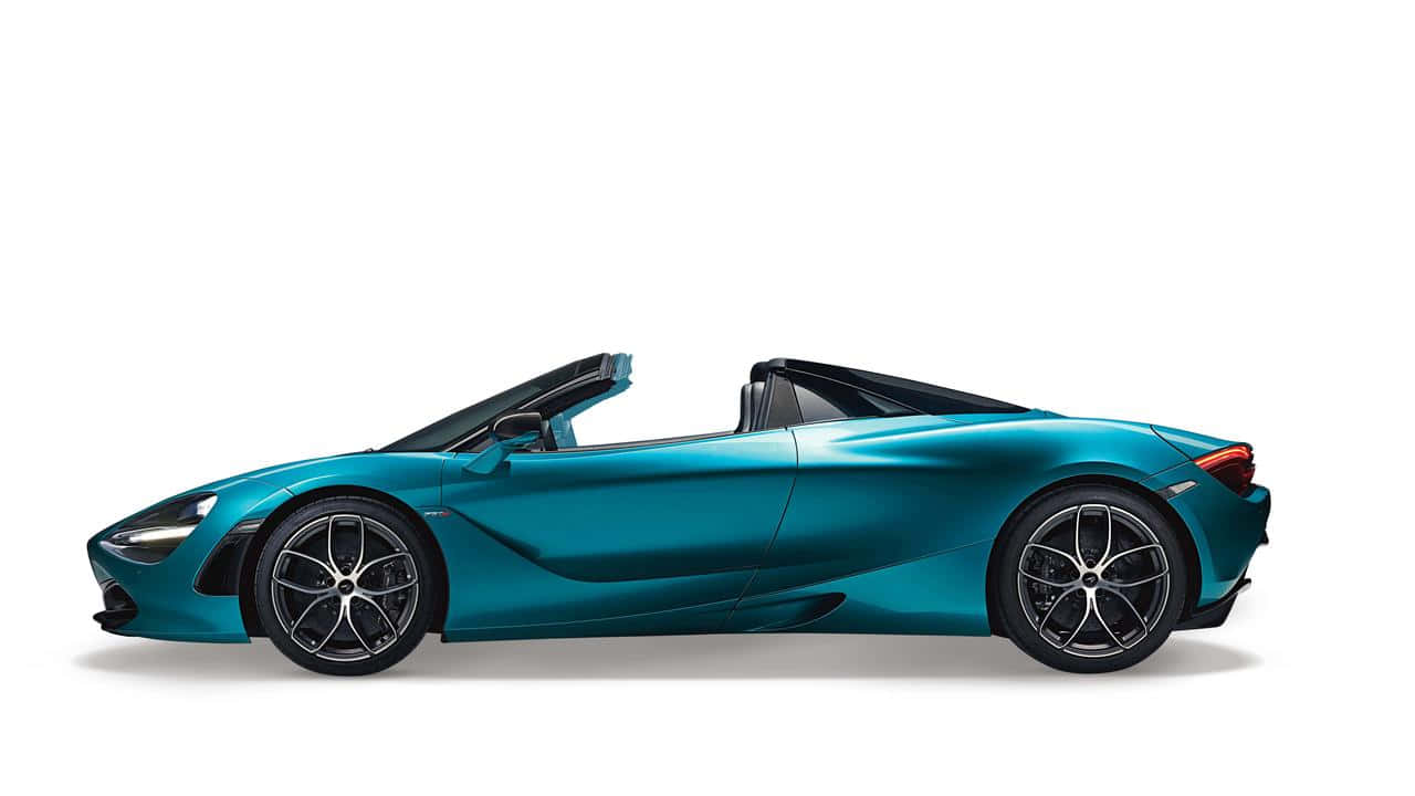 Elegant Mclaren 720s Spider In Its Full Glory Wallpaper