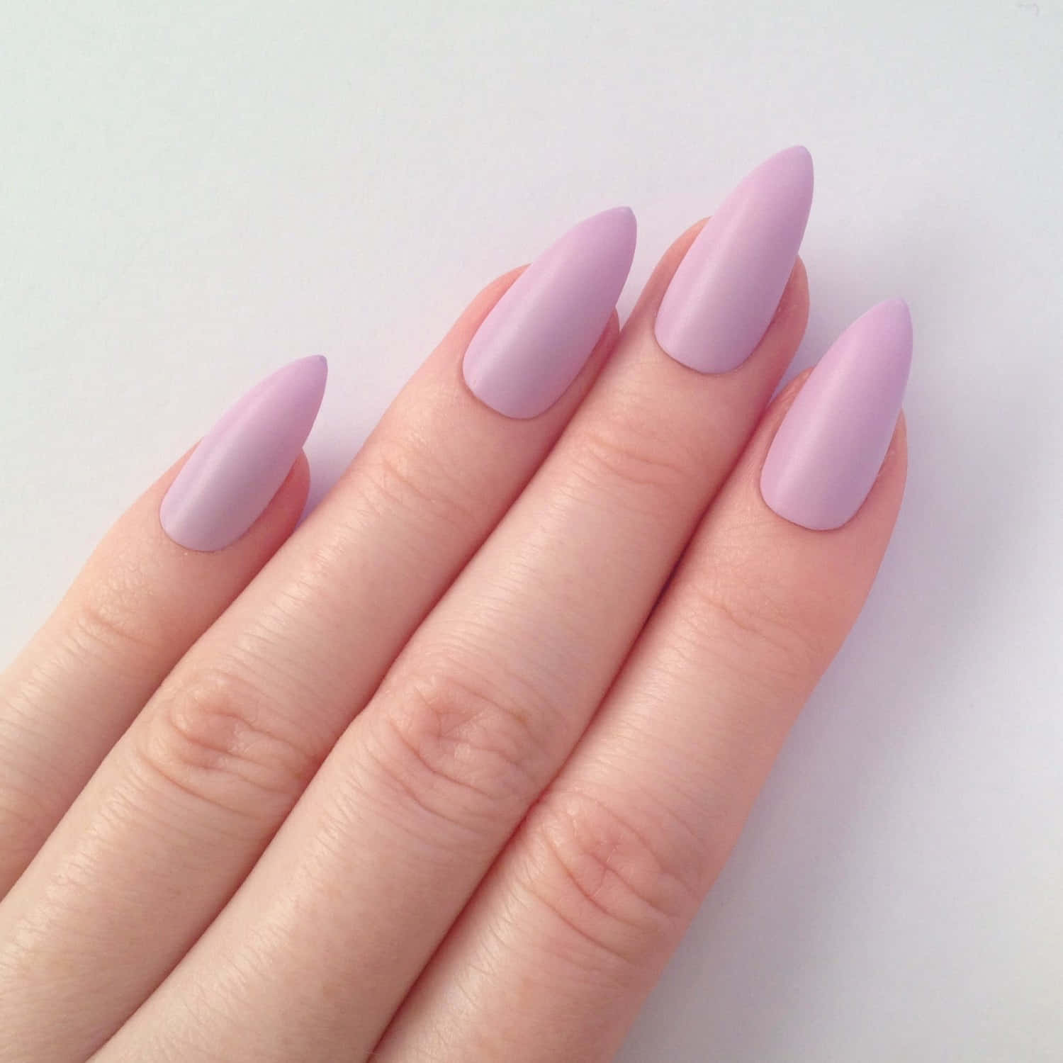 Elegant Pink Nails With Beautiful Design Wallpaper