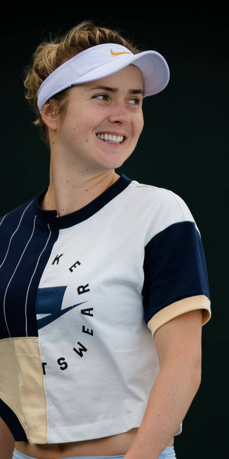 Elina Svitolina Smiling Wallpaper