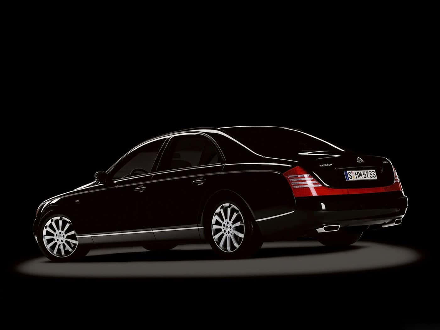 Elite Maybach 57 Radiating Luxury Wallpaper