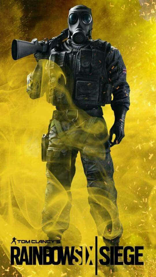 Elite Thatcher In Action In Rainbow Six Siege Wallpaper