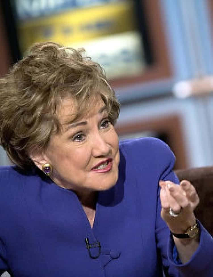 Elizabeth Dole In Blue Wallpaper