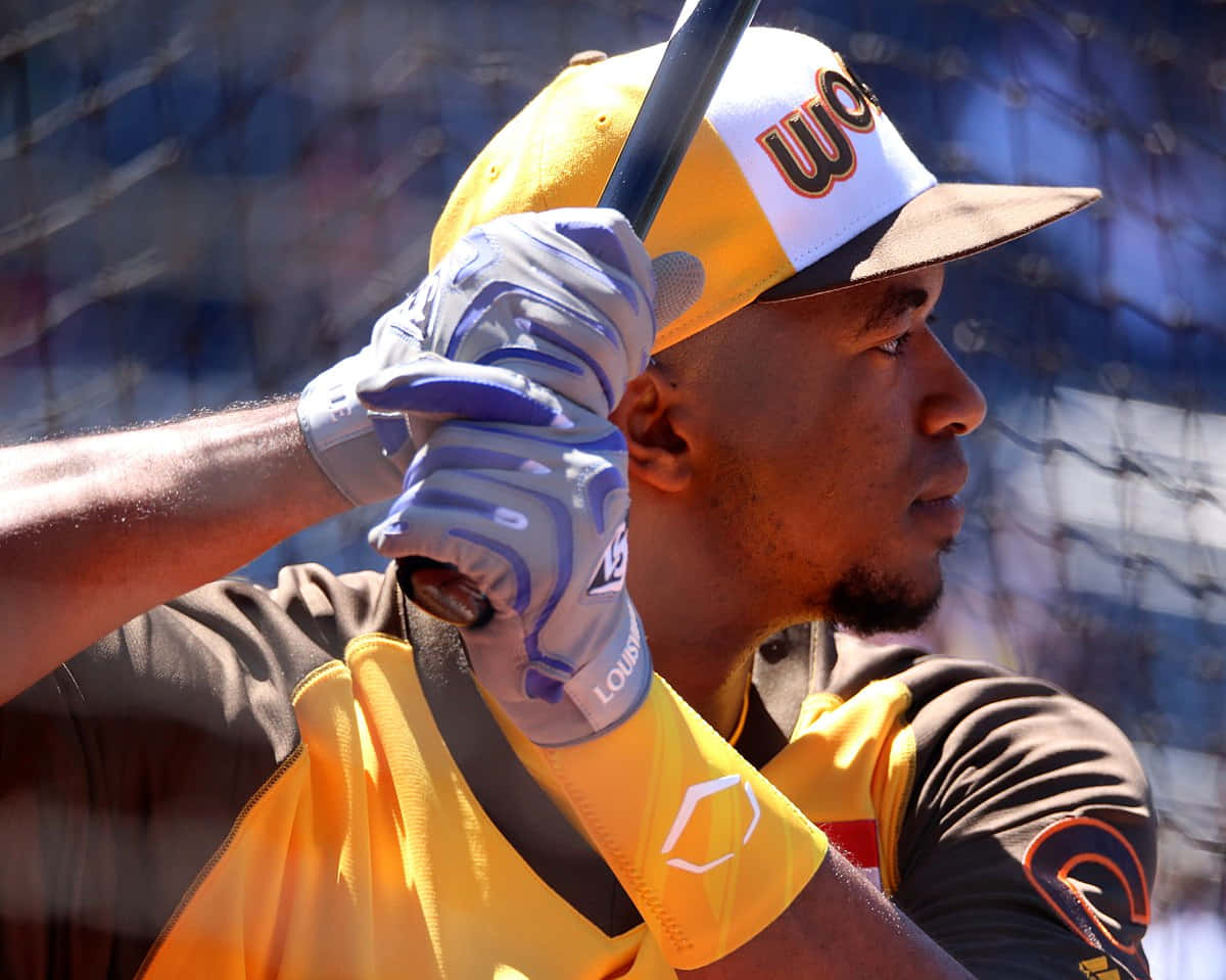 Eloy Jimenez Baseball Player Profile Wallpaper