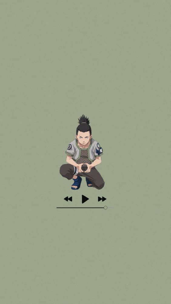 Embody Calm And Collected With Shikamaru Aesthetic Wallpaper