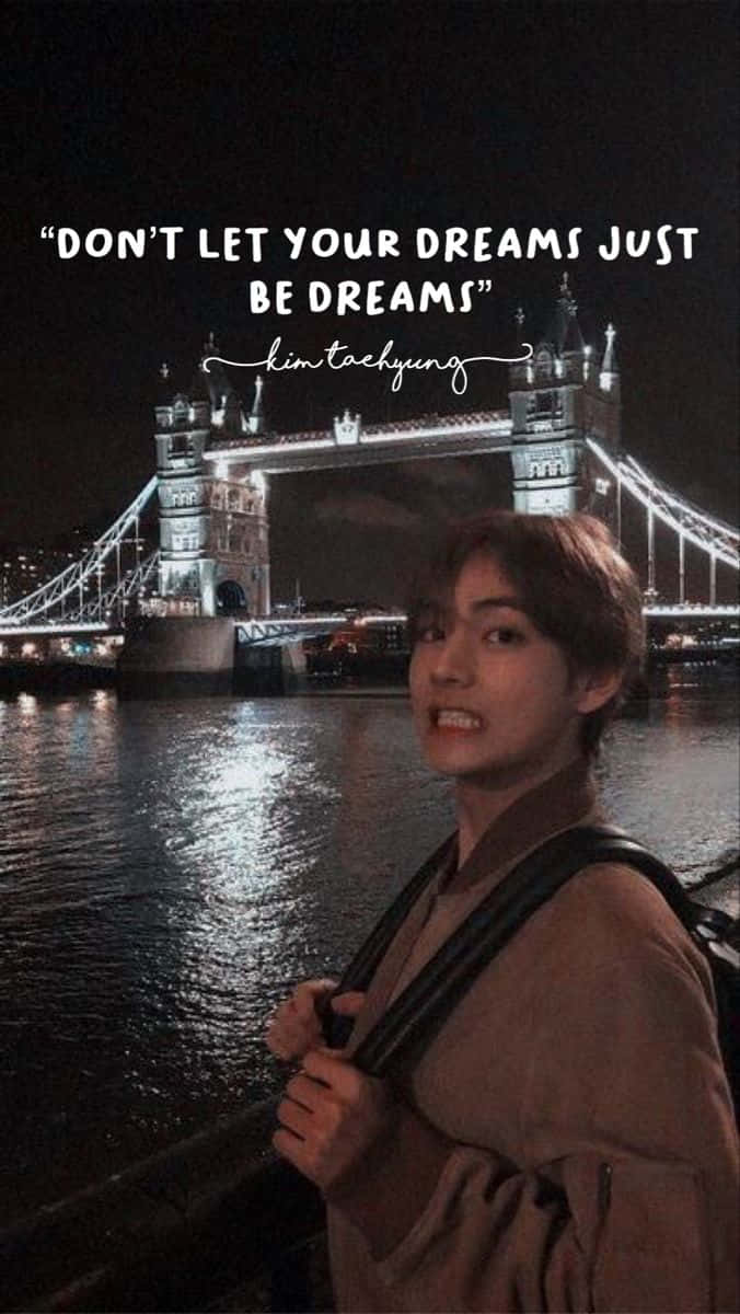 Embrace Inspiration With Bts - Live With Positivity And Passion! Wallpaper