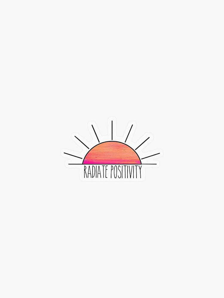 Embrace Positivity To Celebrate Life Wallpaper