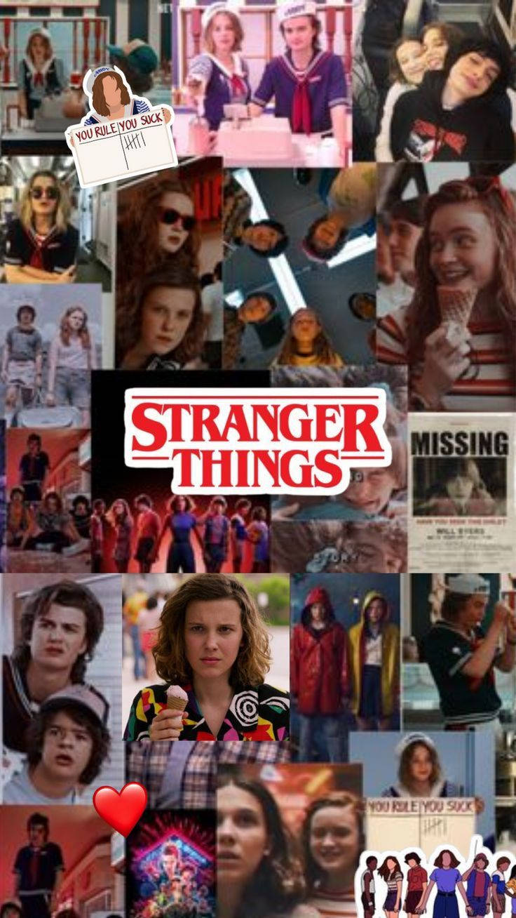 Embrace The Nostalgia Of Stranger Things Wallpaper