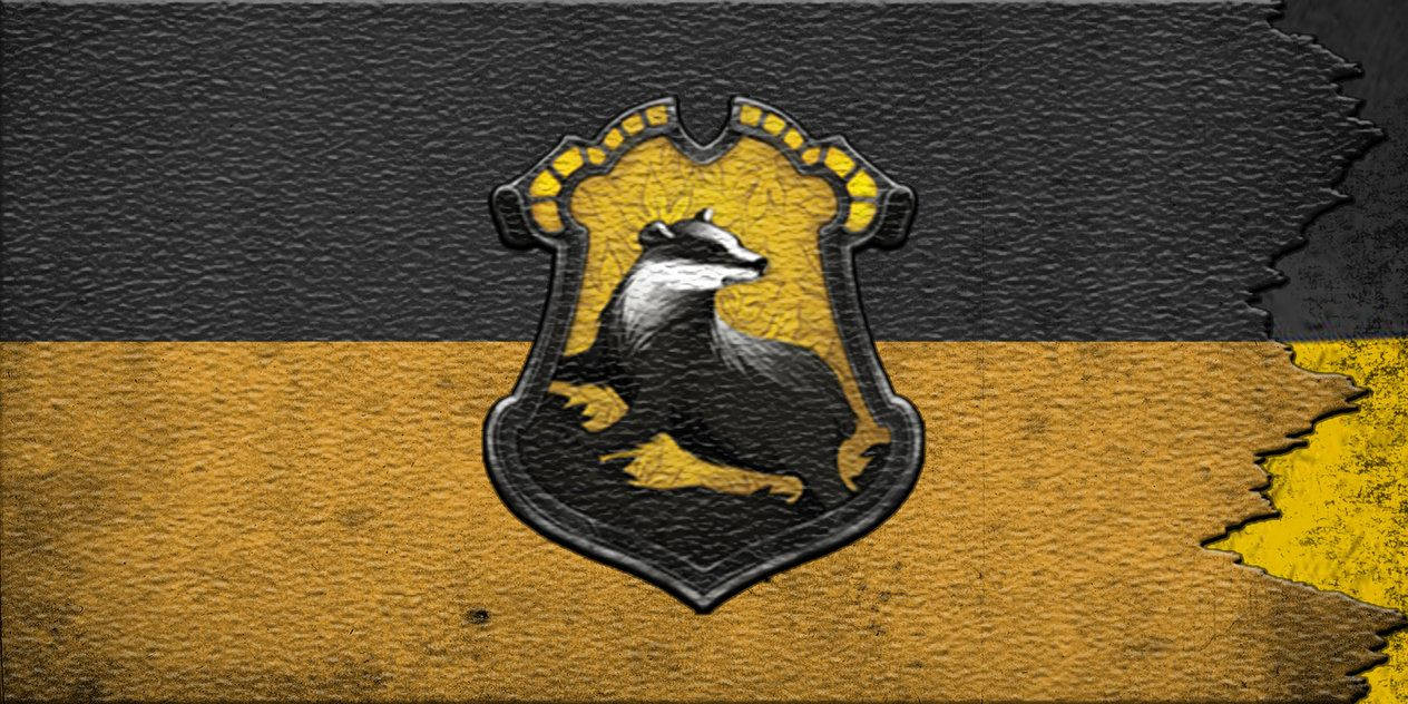 Embrace The Spirit Of Hufflepuff Wallpaper