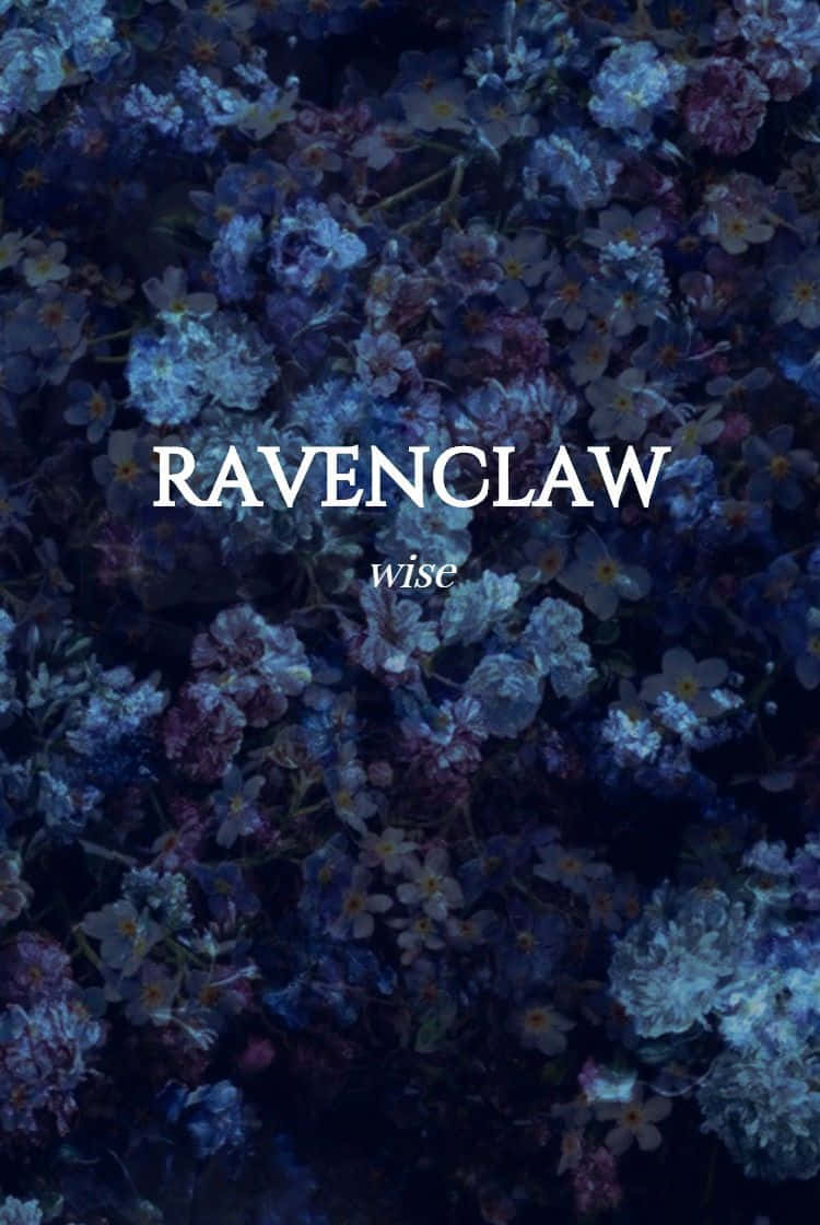 Embrace The Wisdom And Wit - Ravenclaw Aesthetic Wallpaper