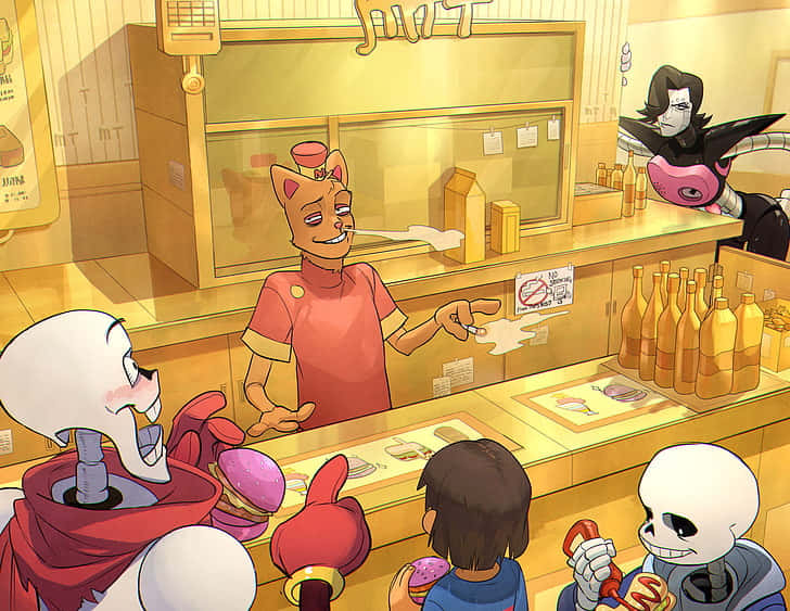 Embrace Your Indie Adventure With Undertale Desktop Wallpaper