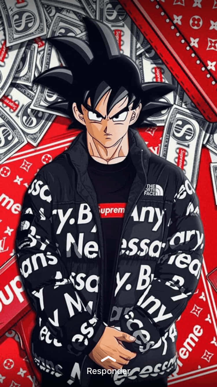 Embrace Your Power With Supreme Vegeta Wallpaper