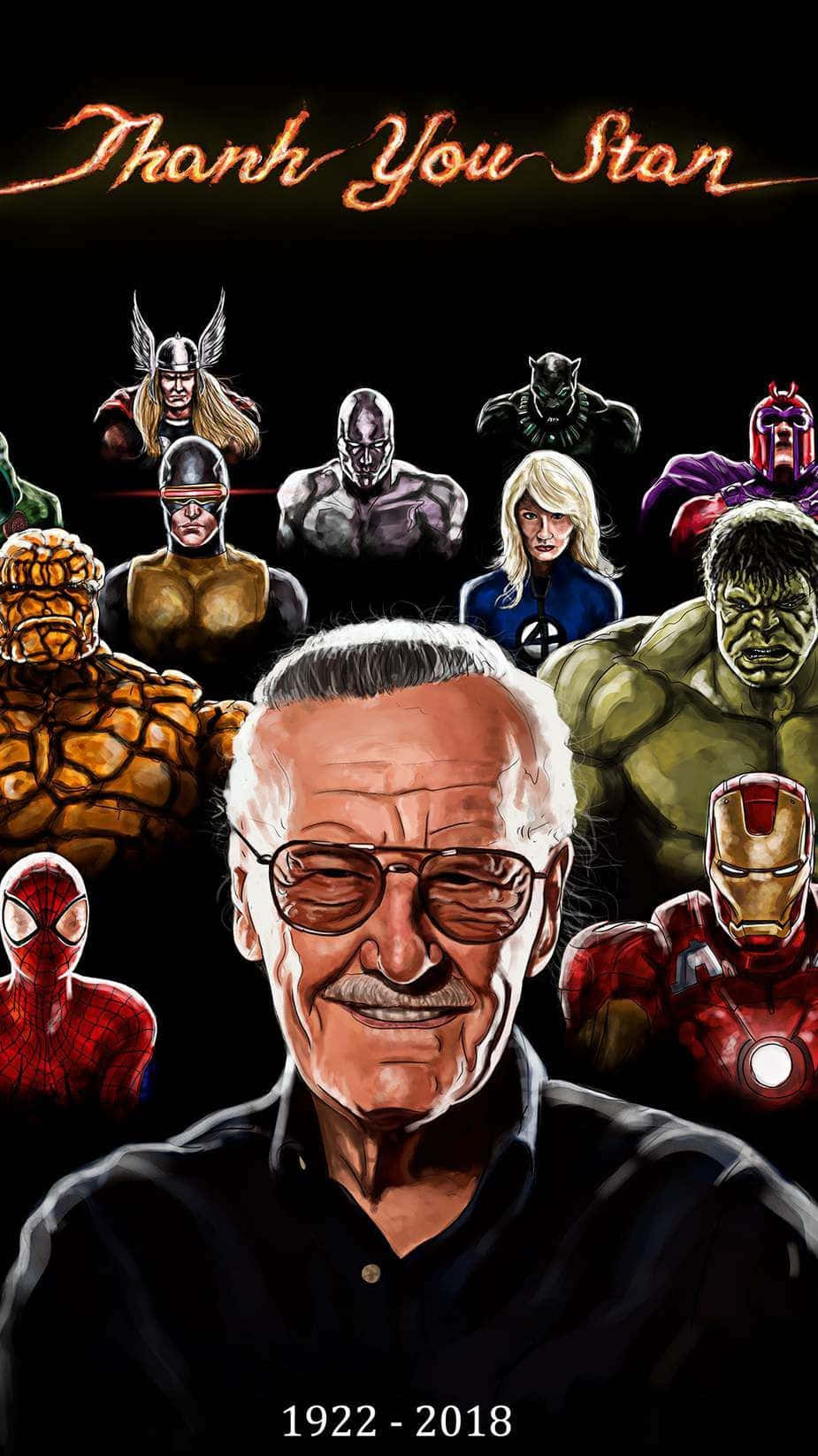 Embracing Stan Lee's Legacy Wallpaper