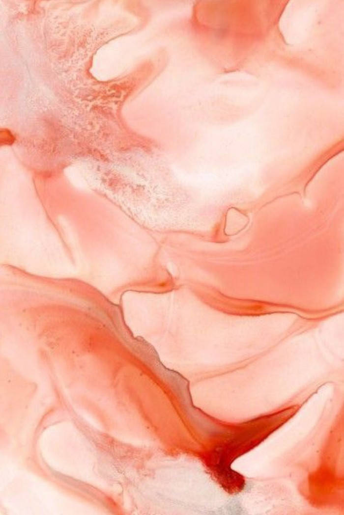 Embracing Warm Vibes With Liquid Swirl Peach Color Aesthetic Wallpaper