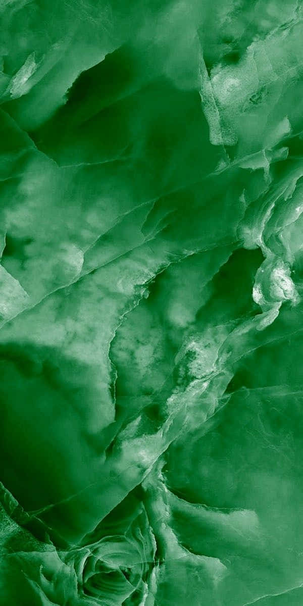 Emerald Marble Texture Wallpaper