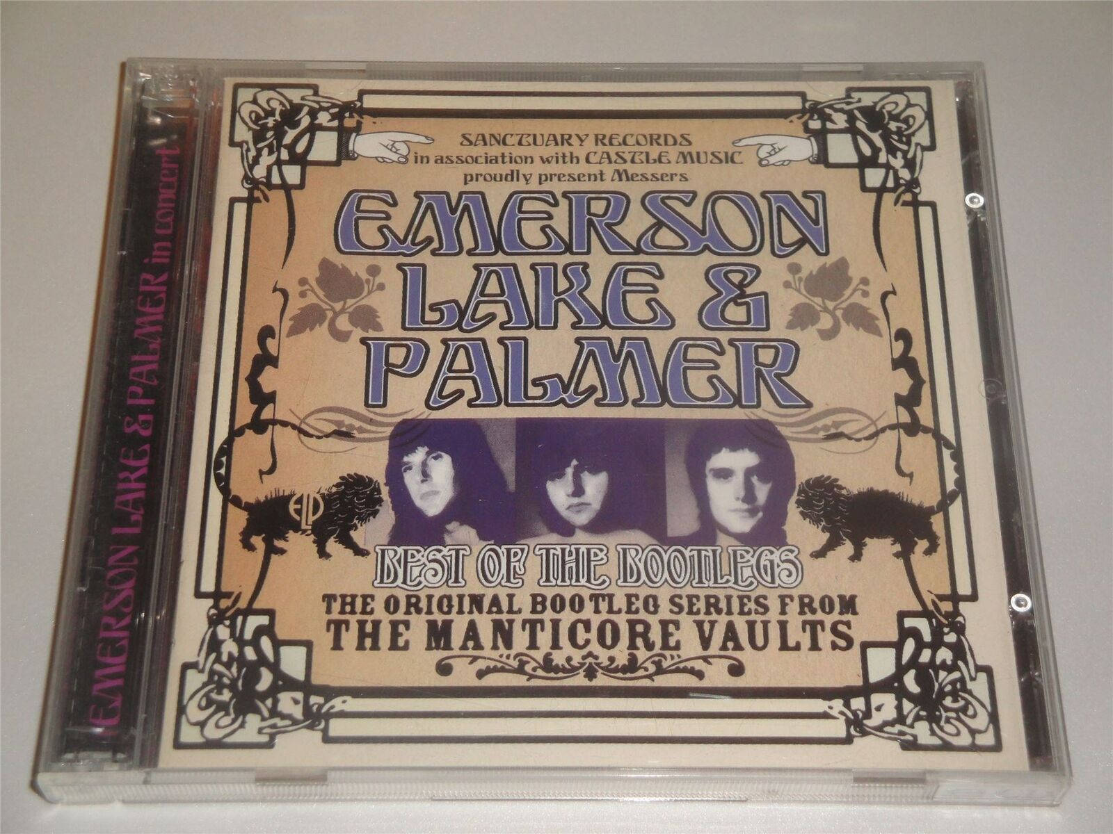 Emerson Lake & Palmer Cd Best Of Bootlegs Wallpaper