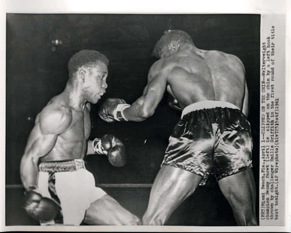 Emile Griffith Benny Paret Florida Match Wallpaper