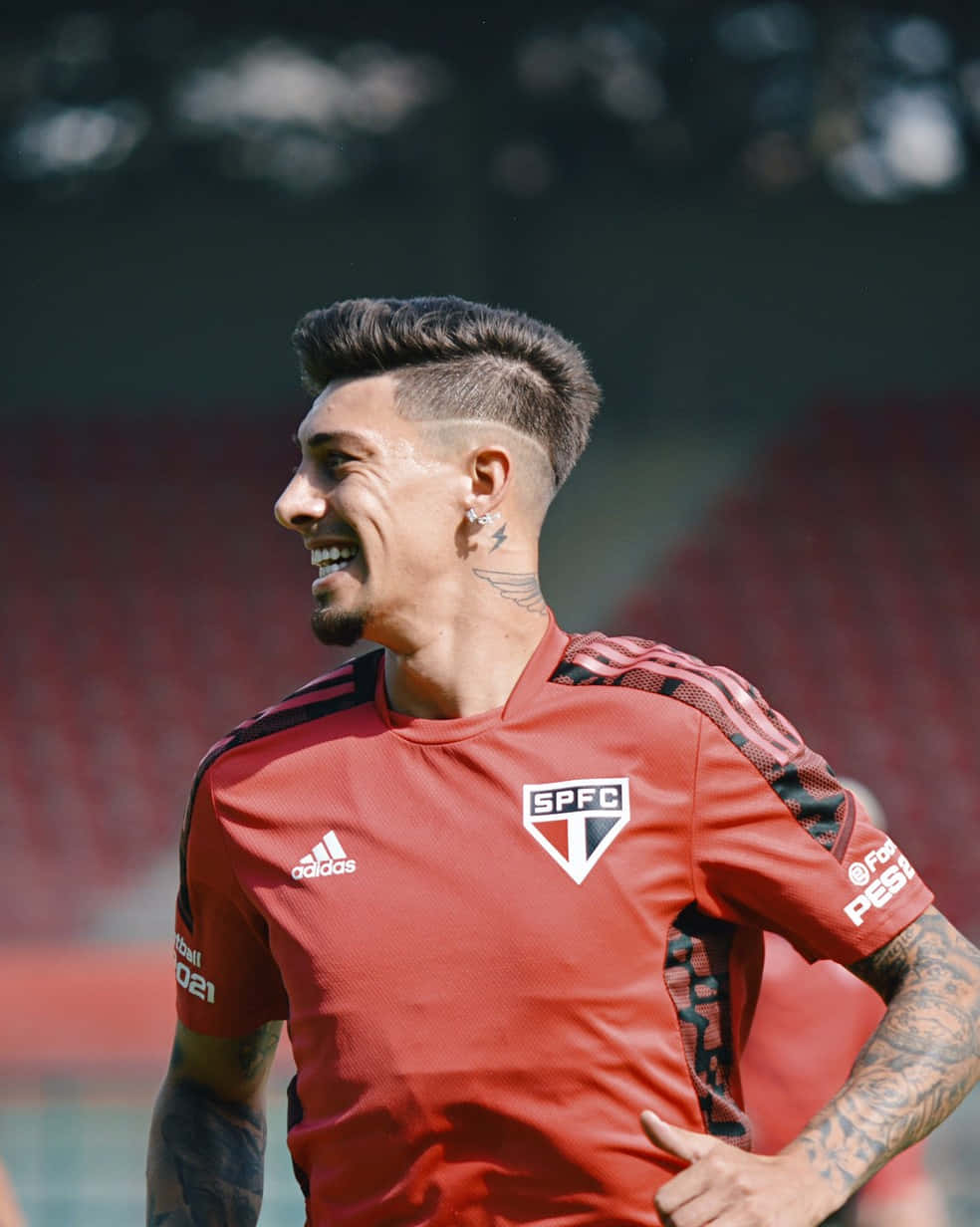 Emiliano Rigoni Sao Paulo F C Training Session Wallpaper