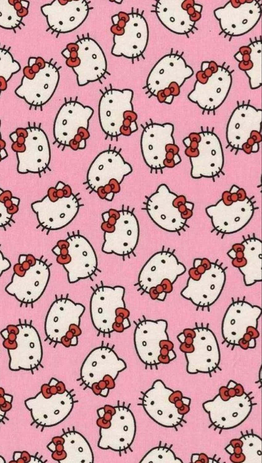 Emo Hello Kitty Expressing A Unique Personality Wallpaper