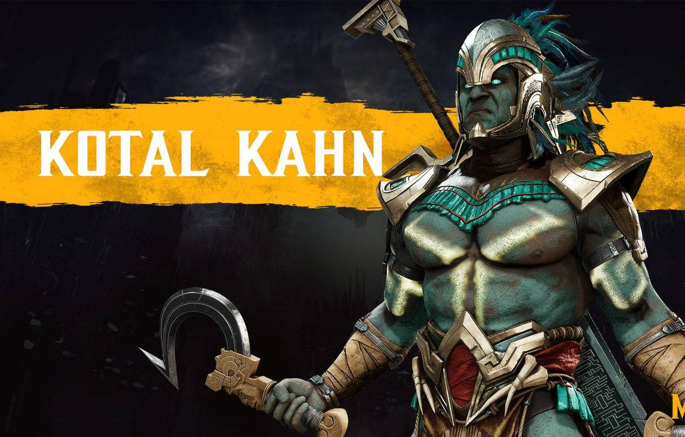 Emperor Kotal Kahn In Mk11 Wallpaper