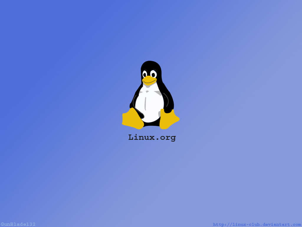 Emperor Penguin Pose In The Snow Wallpaper