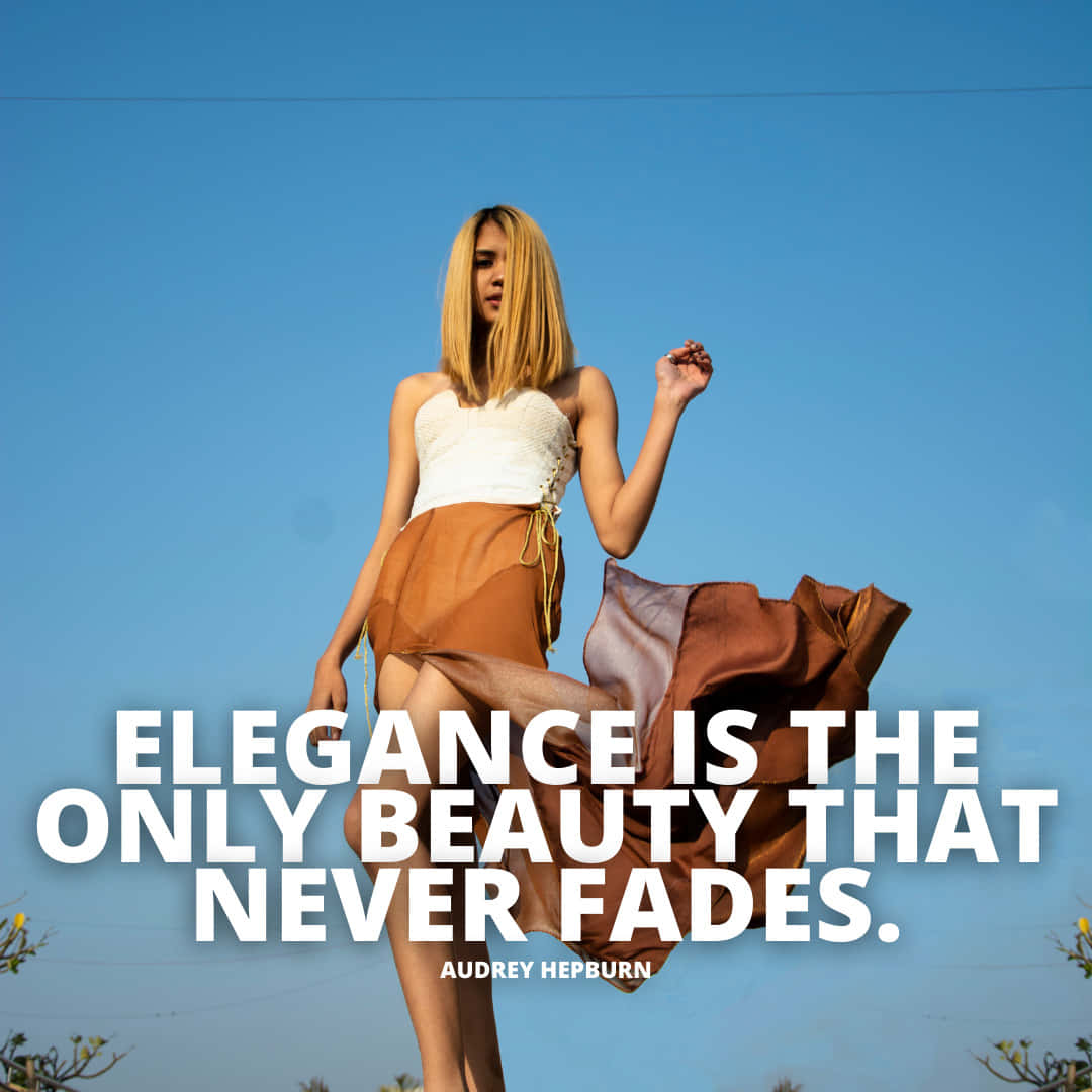 Empower Your Style - Fashion Quote Wallpaper