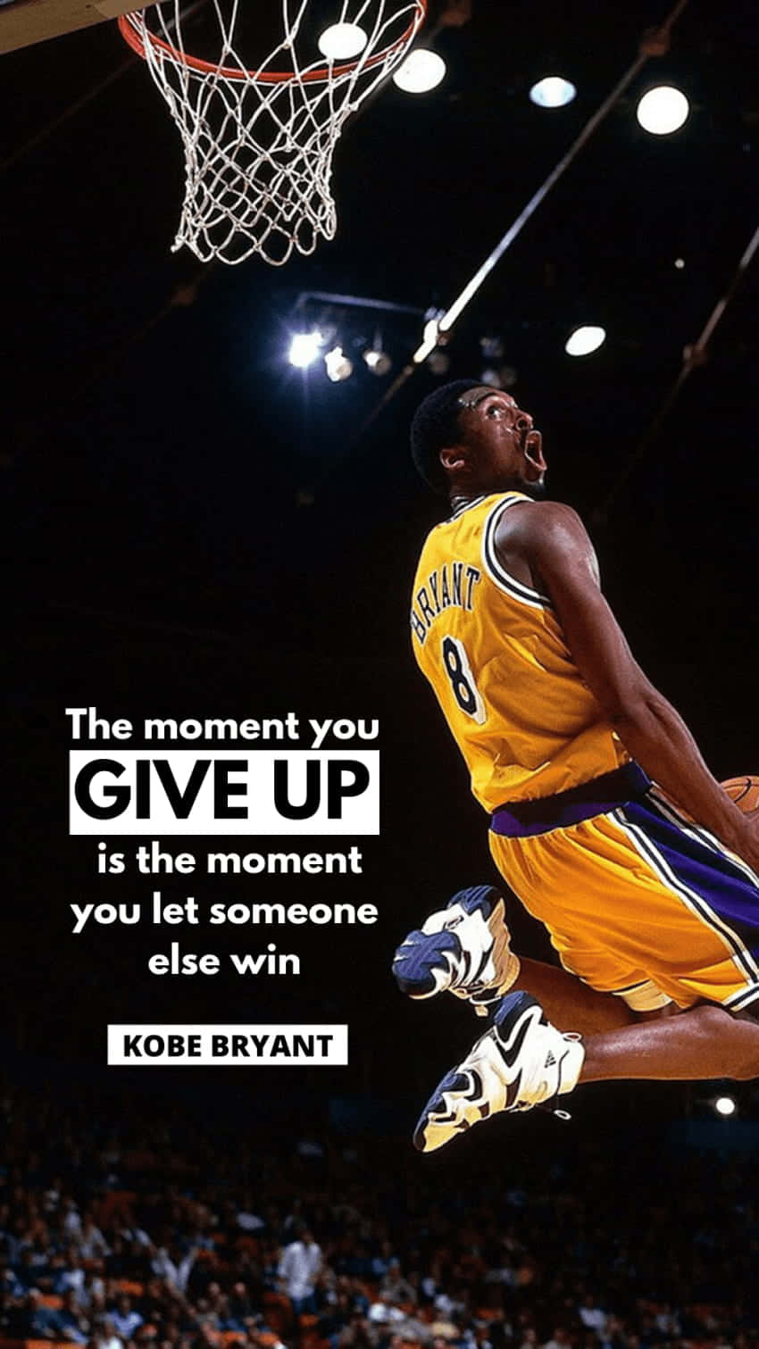 Empower Yourself By Having The Mamba Mentality Wallpaper