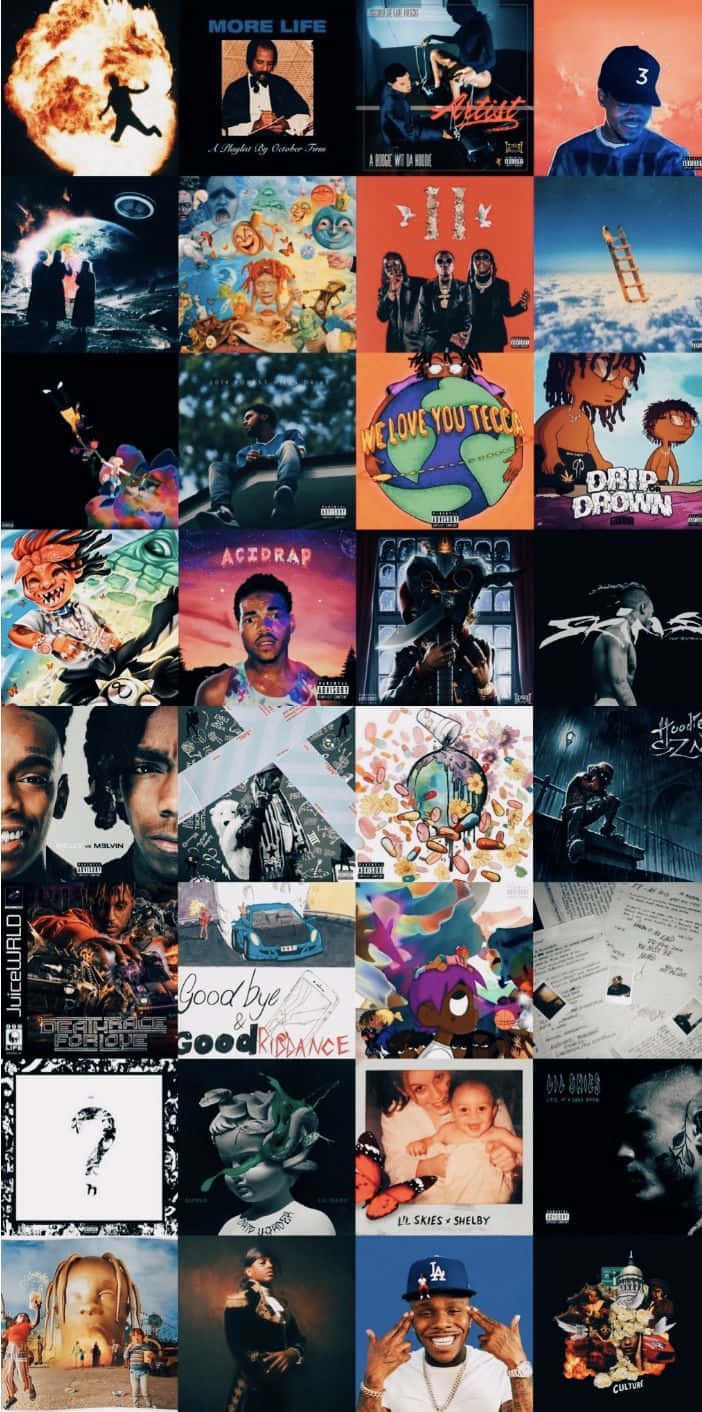 Empowered By The Art: A Collection Of Talented Rapper Musicians Wallpaper