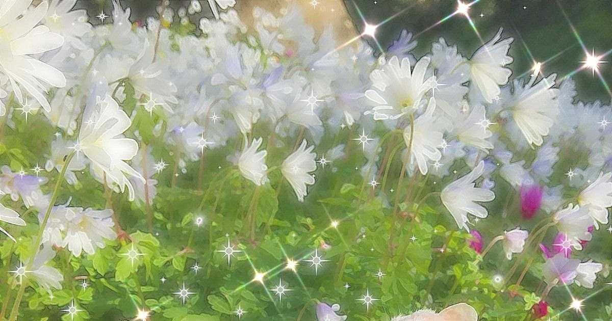 Enchanted_ Fairycore_ Flowers_ Sparkle.jpg Wallpaper