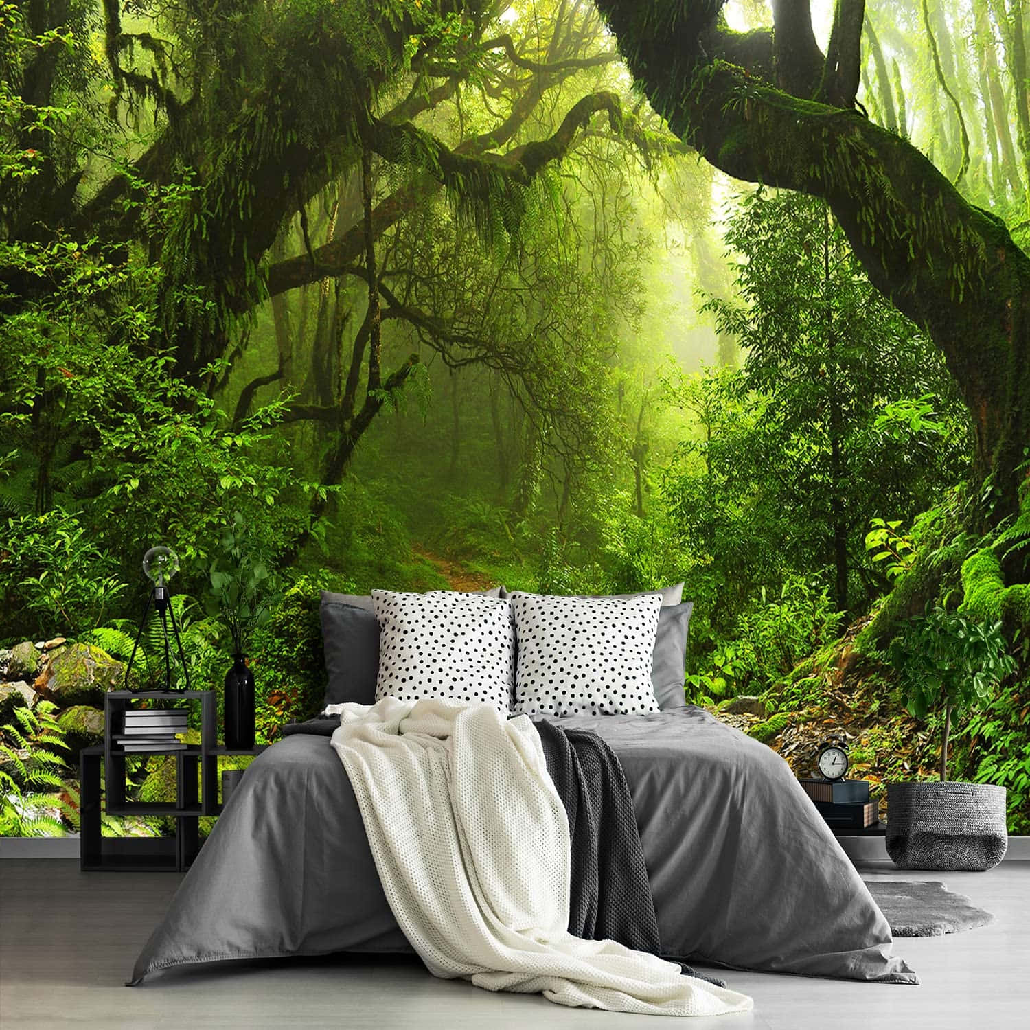 Enchanted Forest Bedroom Mural Wallpaper