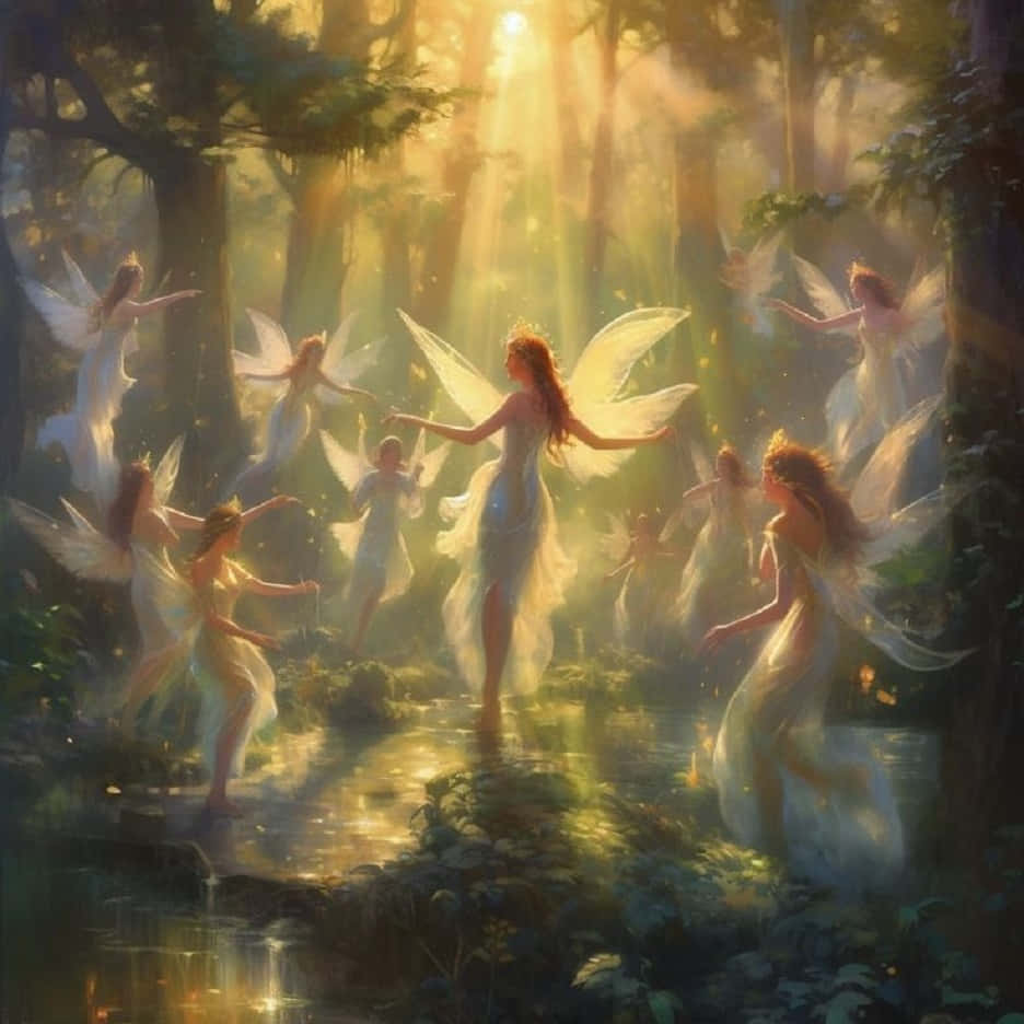 Enchanted_ Forest_ Fairy_ Dance.jpg Wallpaper