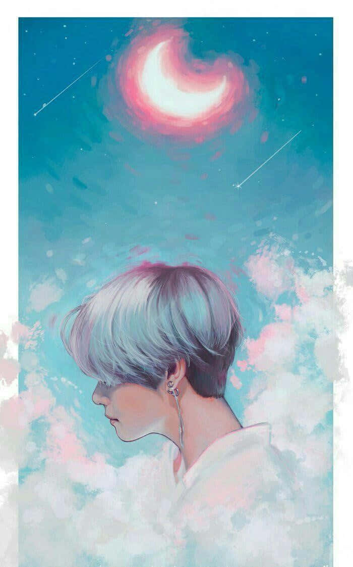 Enchanting Bts Fanart Illustration Wallpaper