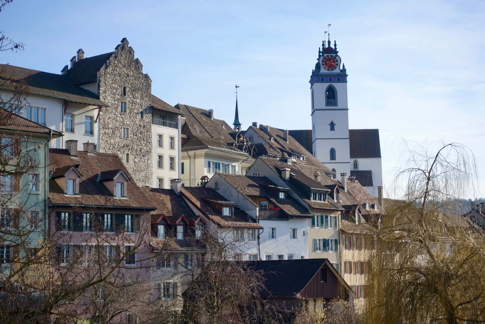 Enchanting Landscape Of Olten, Switzerland Wallpaper